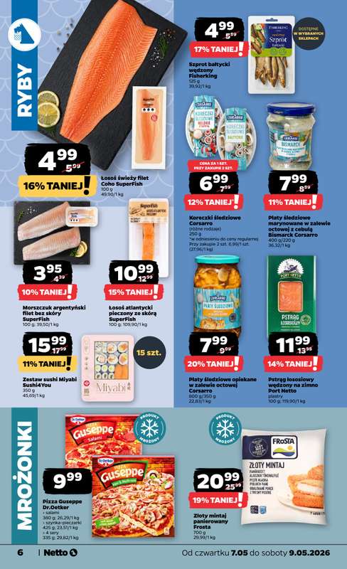 Netto - gazetka promocyjna Gazetka Spożywcza od czwartku 07.05 do soboty 09.05 - strona 6