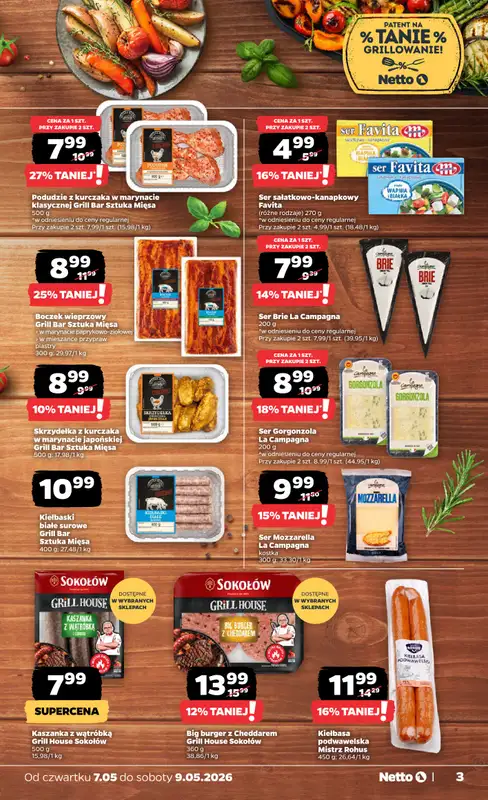 Netto - gazetka promocyjna Gazetka Spożywcza   - strona 3