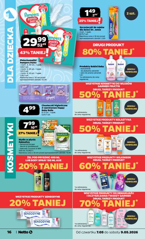 Netto - gazetka promocyjna Gazetka Spożywcza od czwartku 07.05 do soboty 09.05 - strona 16