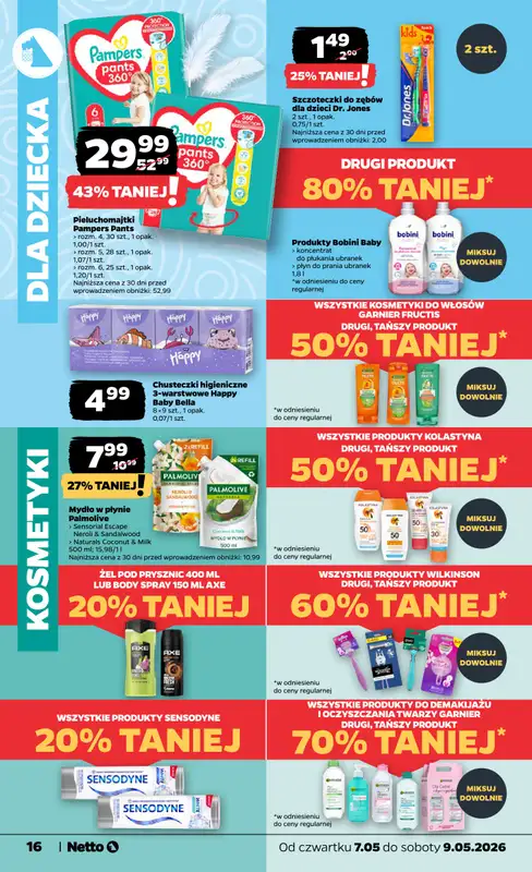 Netto - gazetka promocyjna Gazetka Spożywcza od czwartku 07.05 do soboty 09.05 - strona 16