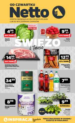 Netto - gazetka promocyjna Gazetka Spożywcza od czwartku 07.05 do soboty 09.05