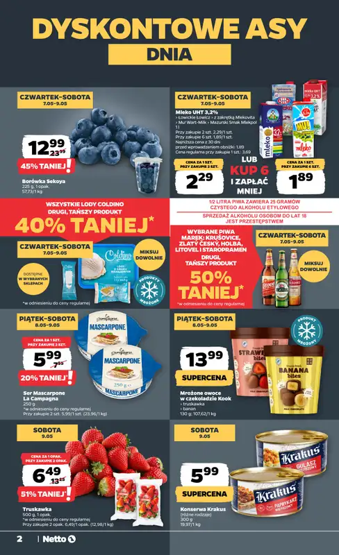 Netto - gazetka promocyjna Gazetka Spożywcza   - strona 2