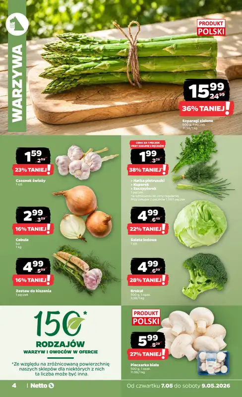 Netto - gazetka promocyjna Gazetka Spożywcza od czwartku 07.05 do soboty 09.05 - strona 4