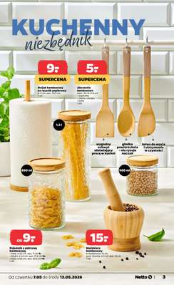Netto - gazetka promocyjna Inspiracje tygodnia Netto  do środy 13.05 - strona 3