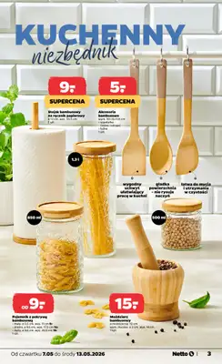 Netto - gazetka promocyjna Inspiracje tygodnia Netto  do środy 13.05 - strona 3