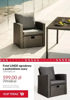 Homla - gazetka promocyjna Do -40% na meble ogrodowe od piątku 01.05  - strona 7