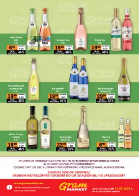 Gram Market - gazetka promocyjna Ulotka alkoholowa od piątku 01.05 do niedzieli 31.05 - strona 6