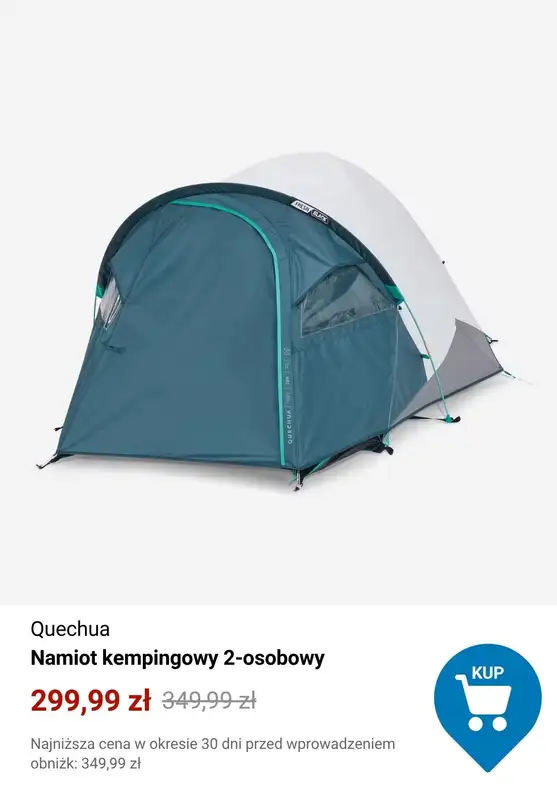 Decathlon - gazetka promocyjna Kempingowe okazje od piątku 01.05  - strona 3