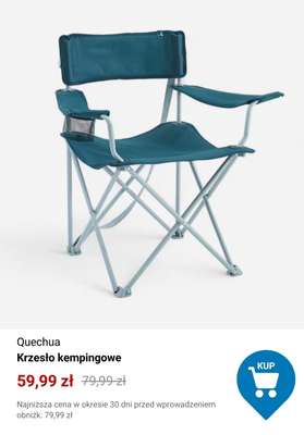 Krzesło kempingowe