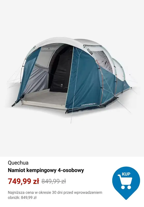 Decathlon - gazetka promocyjna Kempingowe okazje od piątku 01.05  - strona 11