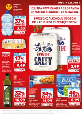 Kaufland - gazetka promocyjna Oferta Kaufland - SUPER SOBOTA od soboty 02.05 do soboty 02.05 - strona 3