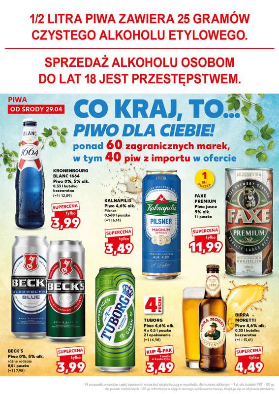 Kaufland - gazetka promocyjna Oferta Kaufland - SUPER SOBOTA od soboty 02.05 do soboty 02.05 - strona 24