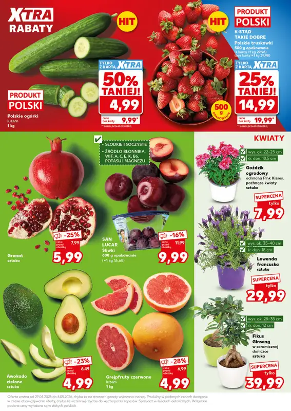 Kaufland - gazetka promocyjna Mocny Start od poniedziałku 04.05 do środy 06.05 - strona 13
