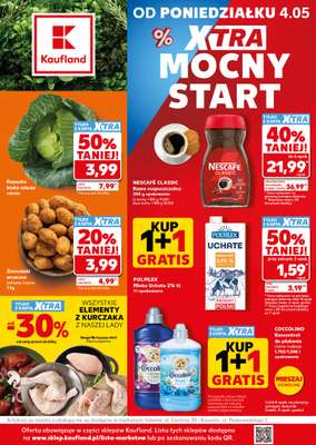 Kaufland - gazetka promocyjna Mocny Start od poniedziałku 04.05 do środy 06.05