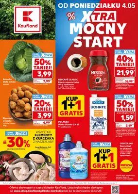 Kaufland - gazetka promocyjna Mocny Start od poniedziałku 04.05 do środy 06.05