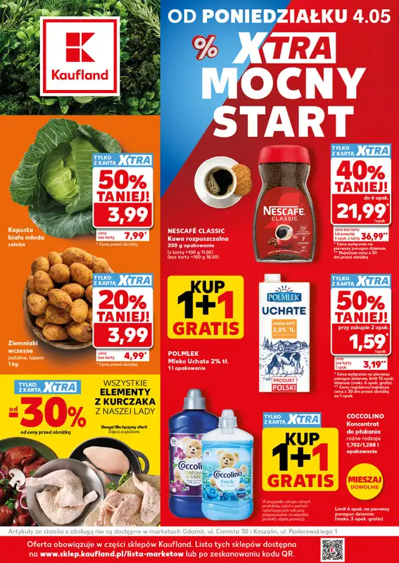 Kaufland - gazetka promocyjna Mocny Start  