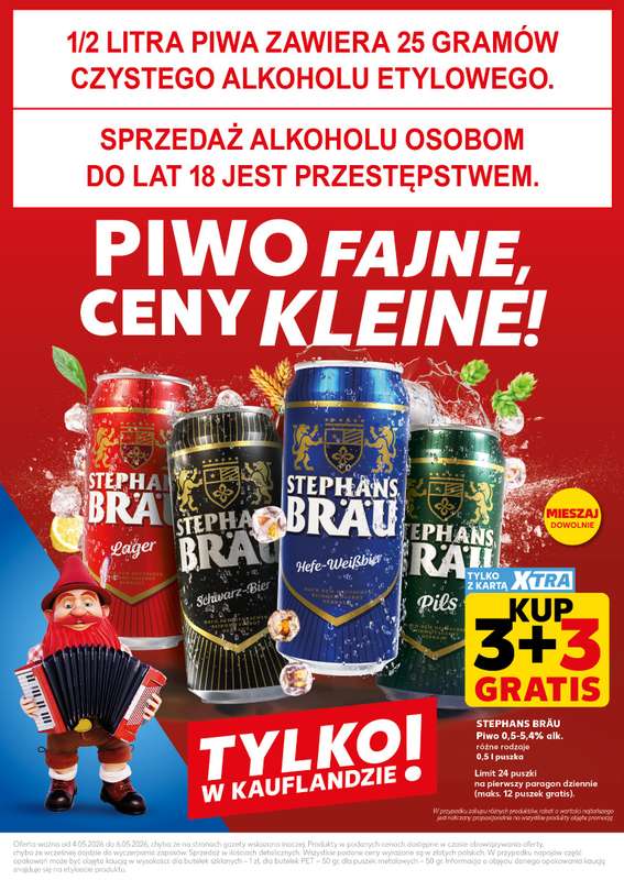 Kaufland - gazetka promocyjna Mocny Start od poniedziałku 04.05 do środy 06.05 - strona 7
