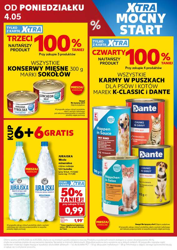 Kaufland - gazetka promocyjna Mocny Start od poniedziałku 04.05 do środy 06.05 - strona 3