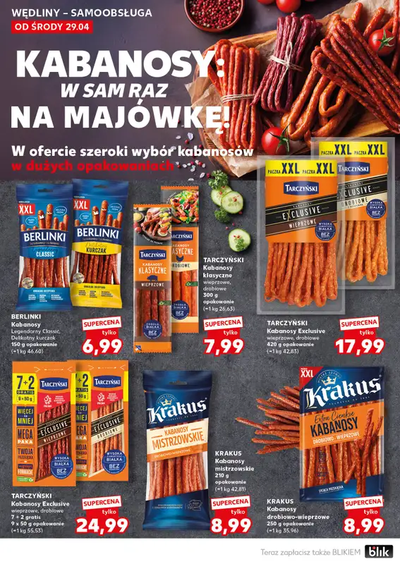 Kaufland - gazetka promocyjna Mocny Start od poniedziałku 04.05 do środy 06.05 - strona 22