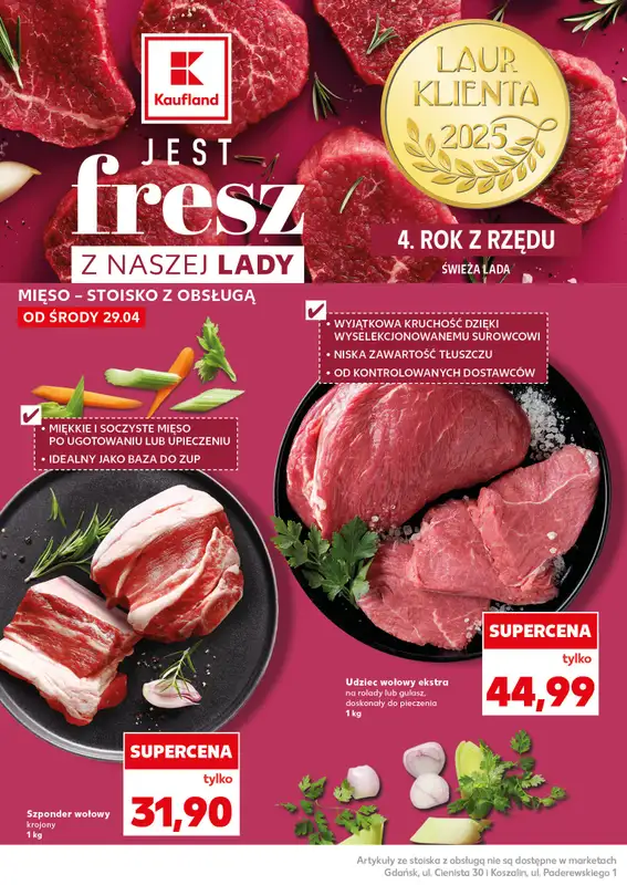 Kaufland - gazetka promocyjna Mocny Start od poniedziałku 04.05 do środy 06.05 - strona 14