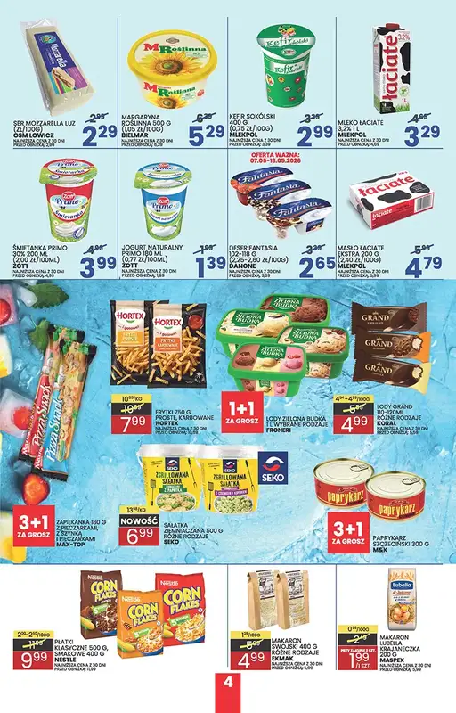 Wafelek - gazetka promocyjna Gazetka od poniedziałku 04.05 do soboty 16.05 - strona 4