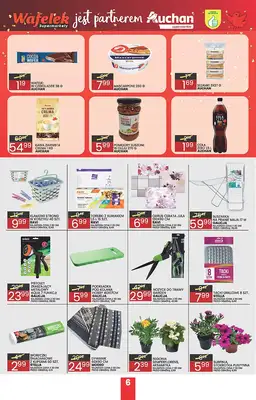 Wafelek - gazetka promocyjna Gazetka od poniedziałku 04.05 do soboty 16.05 - strona 6