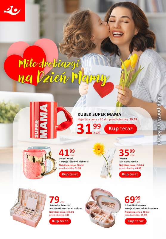 Poczta Polska - gazetka promocyjna Gazetka od poniedziałku 04.05 do niedzieli 17.05 - strona 2