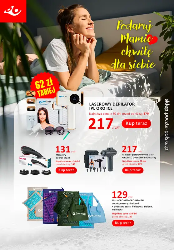 Poczta Polska - gazetka promocyjna Gazetka od poniedziałku 04.05 do niedzieli 17.05 - strona 5