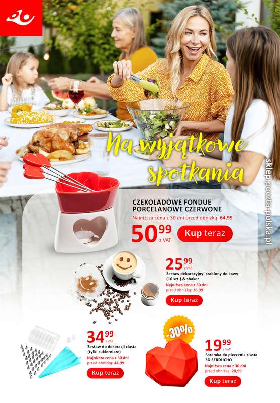 Poczta Polska - gazetka promocyjna Gazetka od poniedziałku 04.05 do niedzieli 17.05 - strona 4