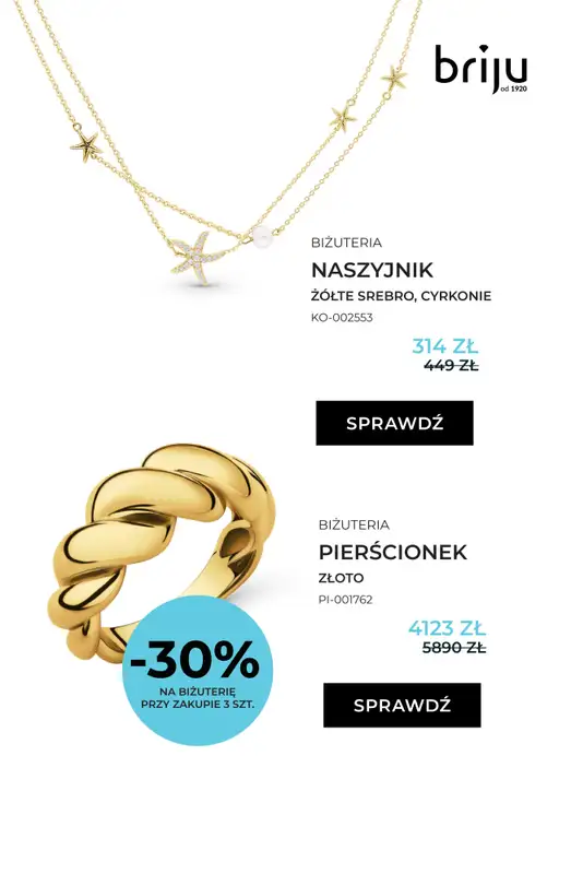 Briju - gazetka promocyjna Czas na lato od piątku 17.04 do niedzieli 10.05 - strona 3