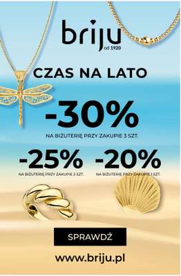 Briju - gazetka promocyjna Czas na lato od piątku 17.04 do niedzieli 10.05
