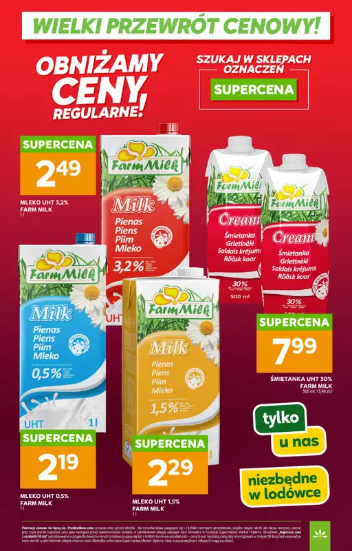Stokrotka - gazetka promocyjna Wielki przewrót cenowy! od soboty 02.05 do niedzieli 31.05 - strona 13