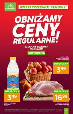 Stokrotka - gazetka promocyjna Wielki przewrót cenowy! od soboty 02.05 do niedzieli 31.05