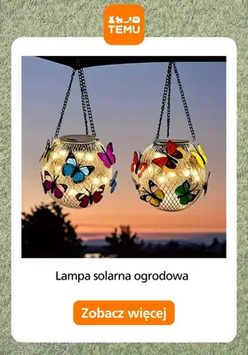 Temu - gazetka promocyjna Oświetlenie do ogrodu od piątku 01.05  - strona 11