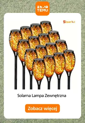 Temu - gazetka promocyjna Oświetlenie do ogrodu od piątku 01.05  - strona 5