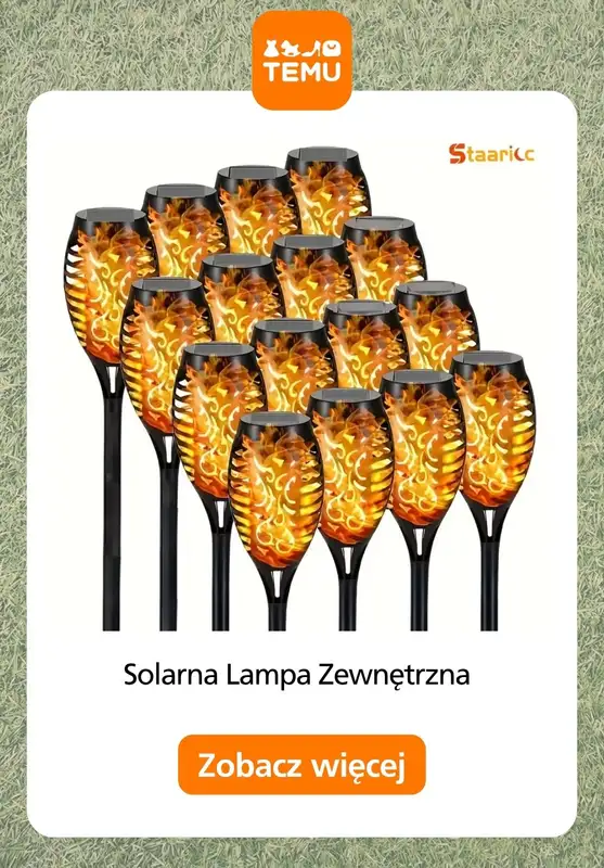 Temu - gazetka promocyjna Oświetlenie do ogrodu od piątku 01.05  - strona 5