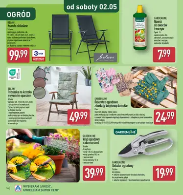 Aldi - gazetka promocyjna Katalog ogrodowy Aldi! od środy 25.02 do soboty 16.05 - strona 34