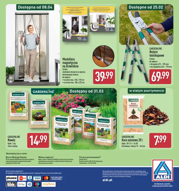 Aldi - gazetka promocyjna Katalog ogrodowy Aldi! od środy 25.02 do soboty 16.05 - strona 40