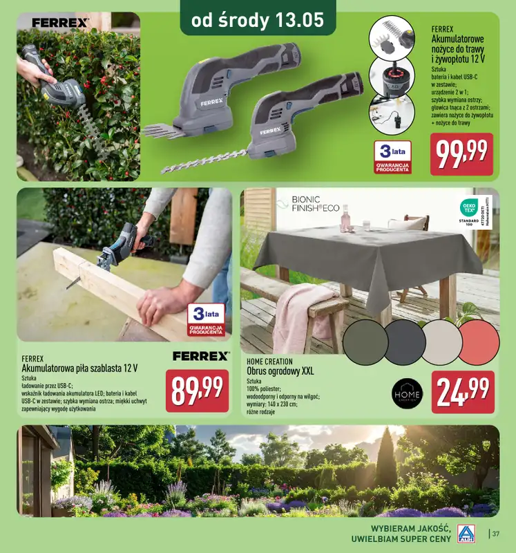 Aldi - gazetka promocyjna Katalog ogrodowy Aldi! od środy 25.02 do soboty 16.05 - strona 37