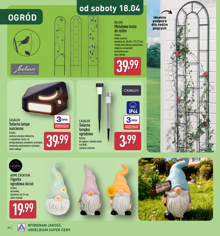 Aldi - gazetka promocyjna Katalog ogrodowy Aldi! od środy 25.02 do soboty 16.05 - strona 30