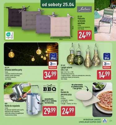 Aldi - gazetka promocyjna Katalog ogrodowy Aldi! od środy 25.02 do soboty 16.05 - strona 31