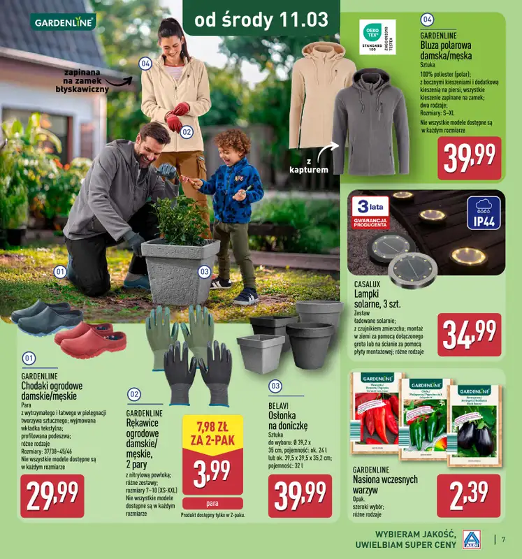 Aldi - gazetka promocyjna Katalog ogrodowy Aldi! od środy 25.02 do soboty 16.05 - strona 7