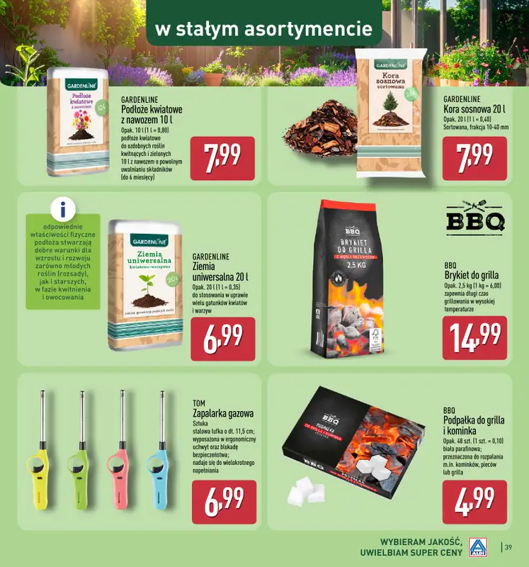 Aldi - gazetka promocyjna Katalog ogrodowy Aldi! od środy 25.02 do soboty 09.05 - strona 39