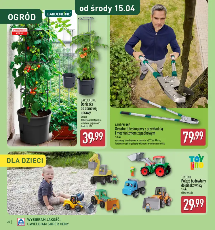 Aldi - gazetka promocyjna Katalog ogrodowy Aldi! od środy 25.02 do soboty 16.05 - strona 24