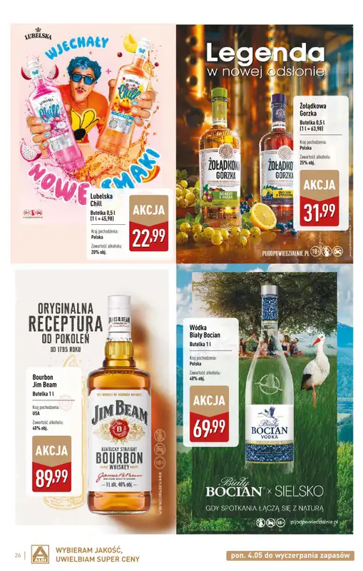 Aldi - gazetka promocyjna Świat alkoholi od poniedziałku 04.05 do soboty 30.05 - strona 26