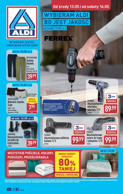 Aldi - gazetka promocyjna Aldi ma to coś!  