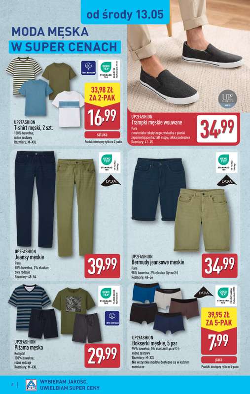 Aldi - gazetka promocyjna Aldi ma to coś! od środy 13.05 do soboty 16.05 - strona 8