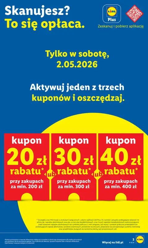 Lidl - gazetka promocyjna Od środy od środy 29.04 do soboty 02.05 - strona 3