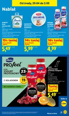 Lidl - gazetka promocyjna Od środy od środy 29.04 do soboty 02.05 - strona 71