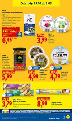 Lidl - gazetka promocyjna Od środy od środy 29.04 do soboty 02.05 - strona 17